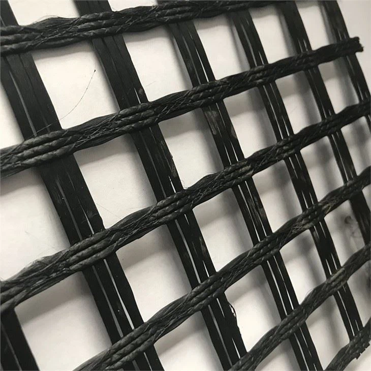 Asphalt Reinforcement Fiberglass Biaxial Geogrids.