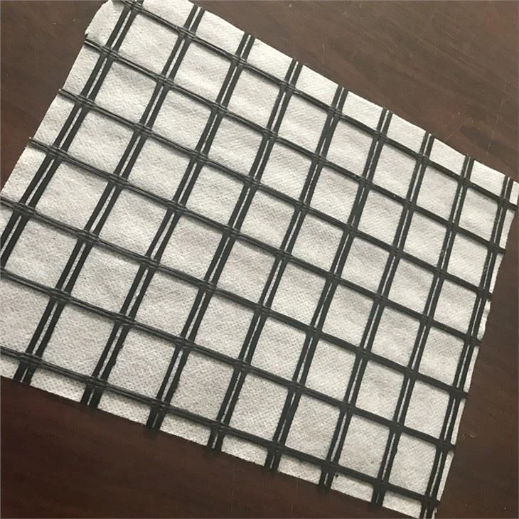 グラスファイバージオグリッド50KNとPP PETジオテキスタイル35g 50g